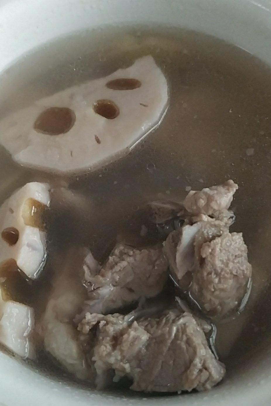莲藕排骨汤
