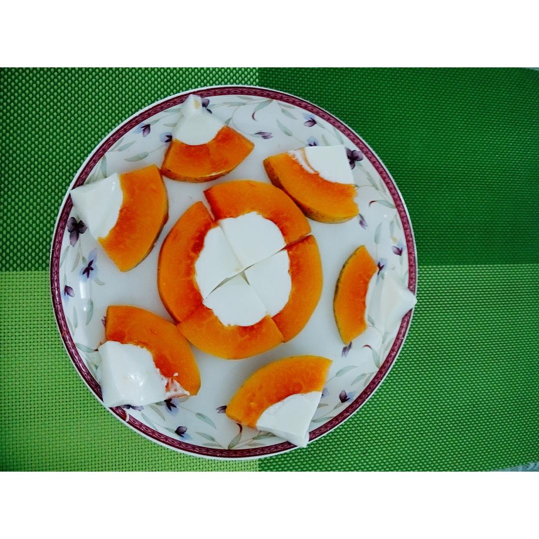 木瓜椰奶冻