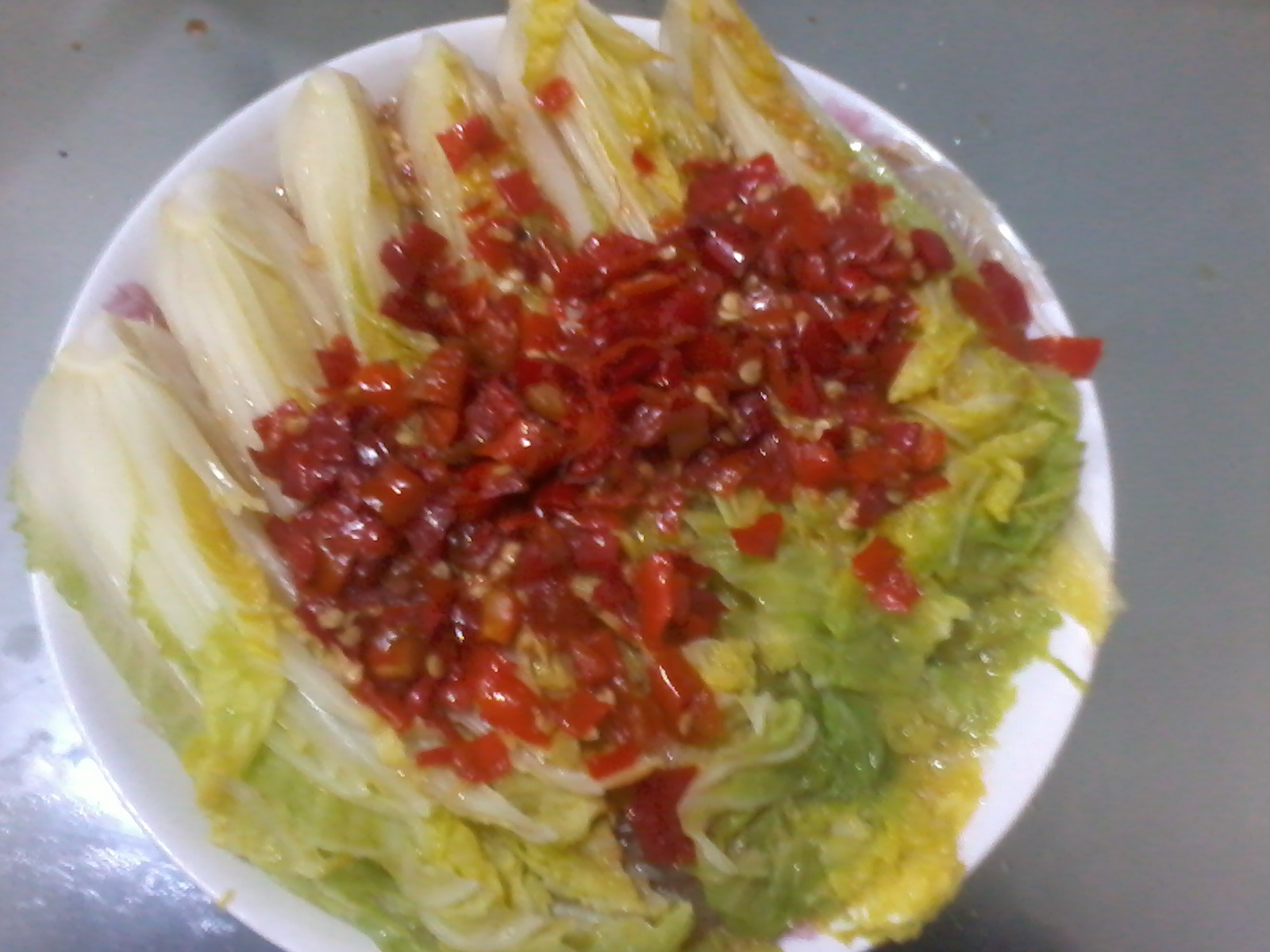 蒜蓉粉丝蒸娃娃菜