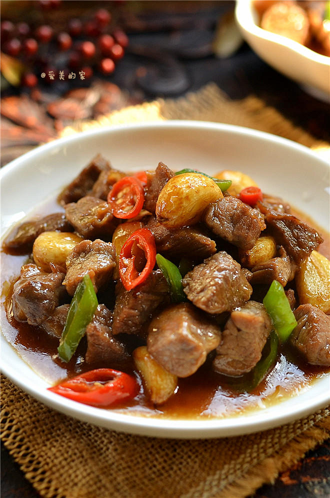 【蒜香牛肉粒图片】美妈_下厨房