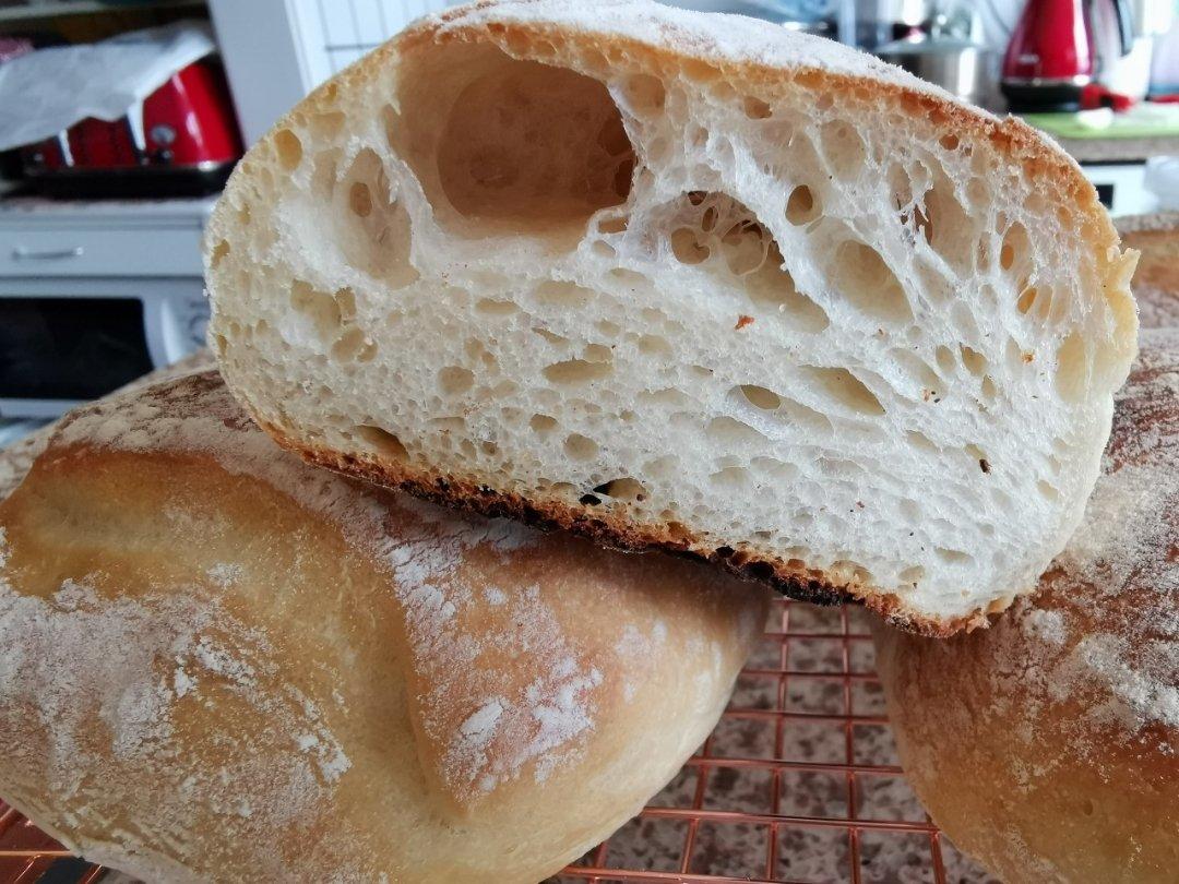 【保罗教你做面包】 夏巴塔 Ciabatta