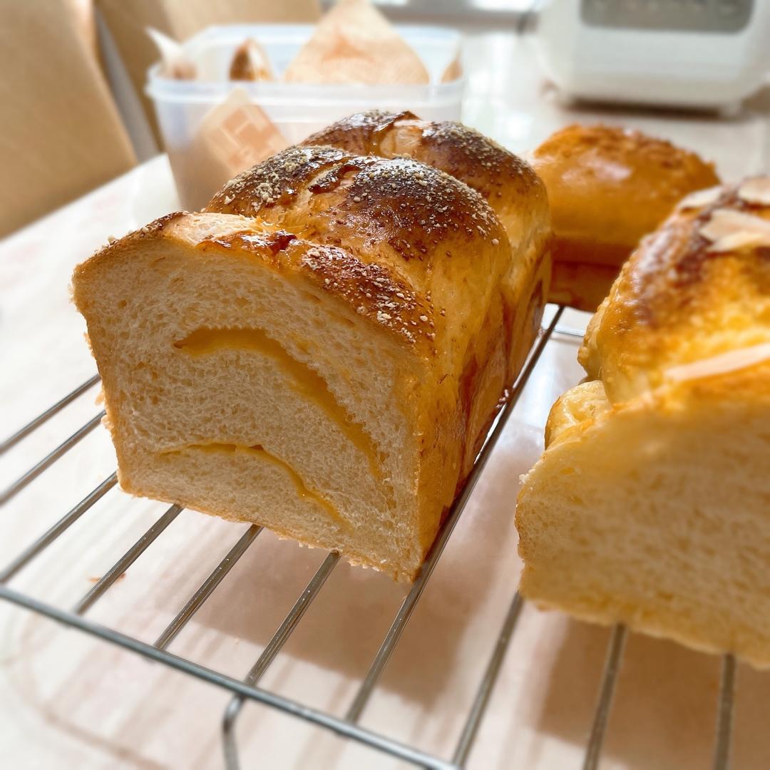 纯奶手撕吐司的做法 步骤1