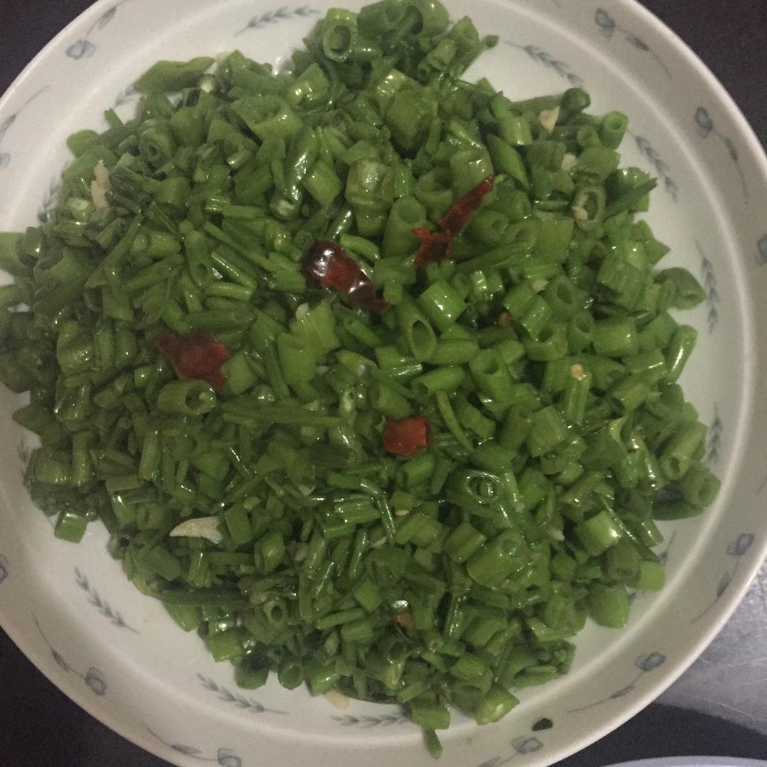 肉末空心菜