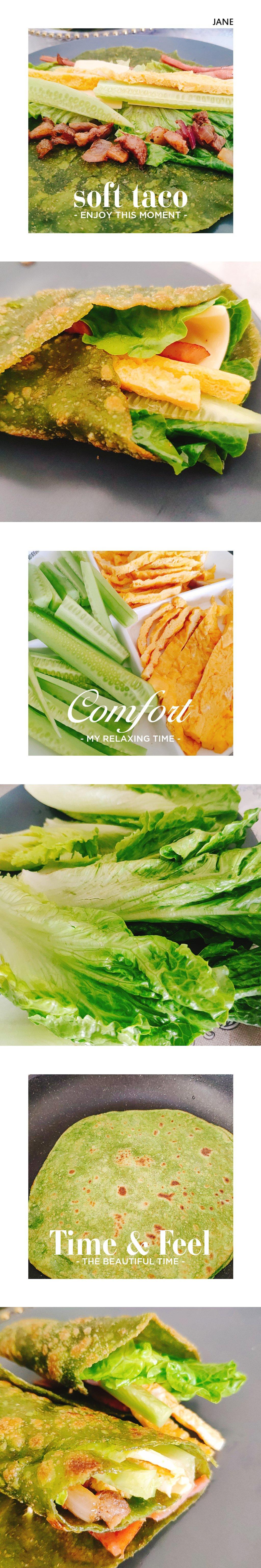 墨西哥卷饼 菠菜饼皮