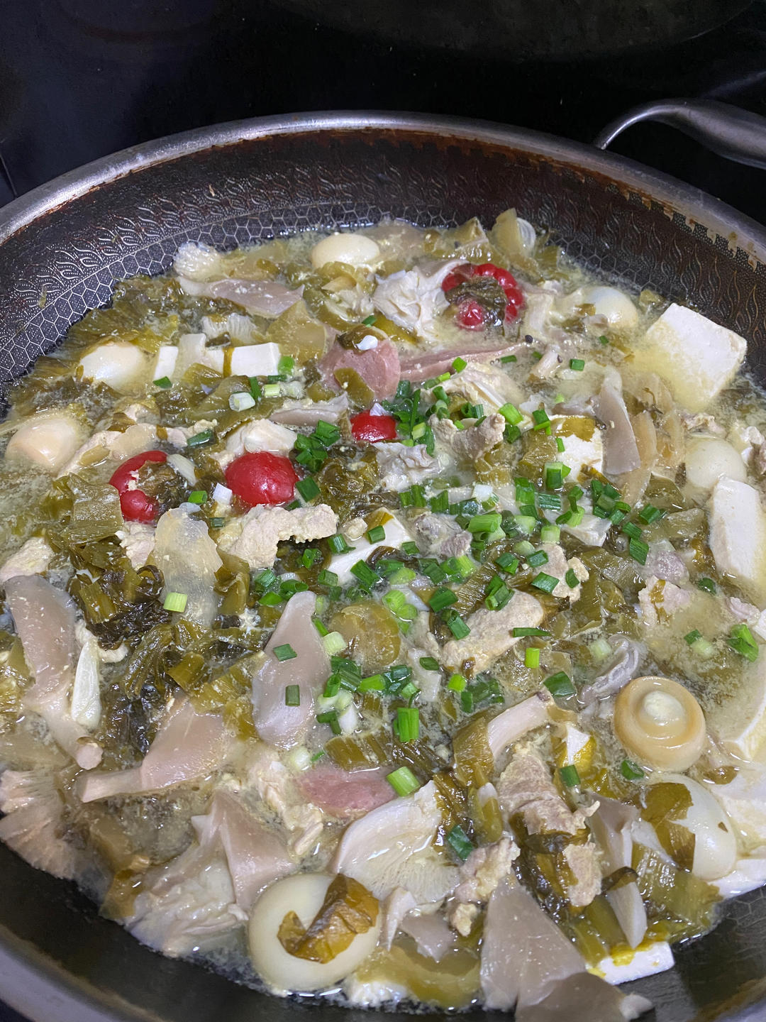 美味到爆的四川荤豆花儿