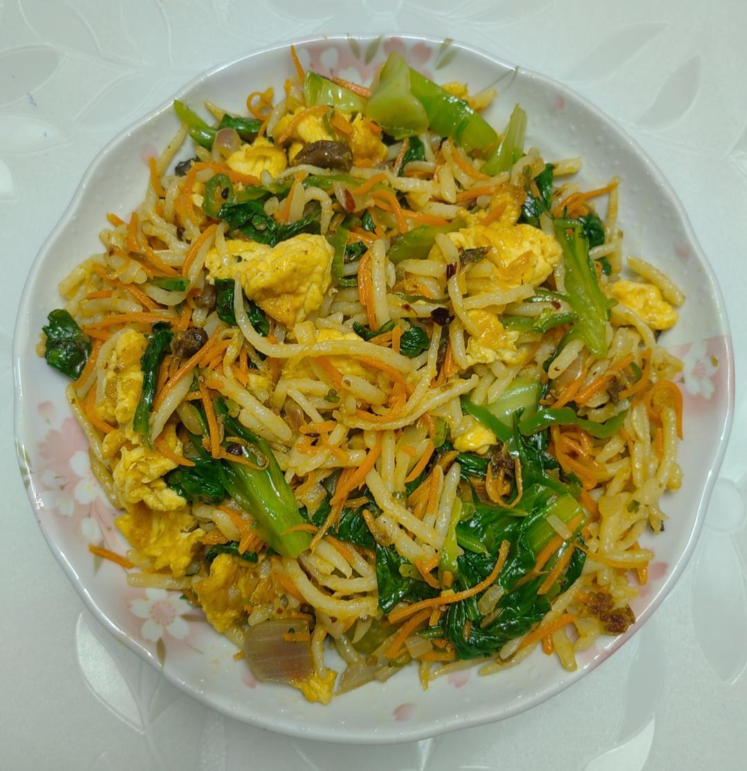 山西特色主食 拨烂子