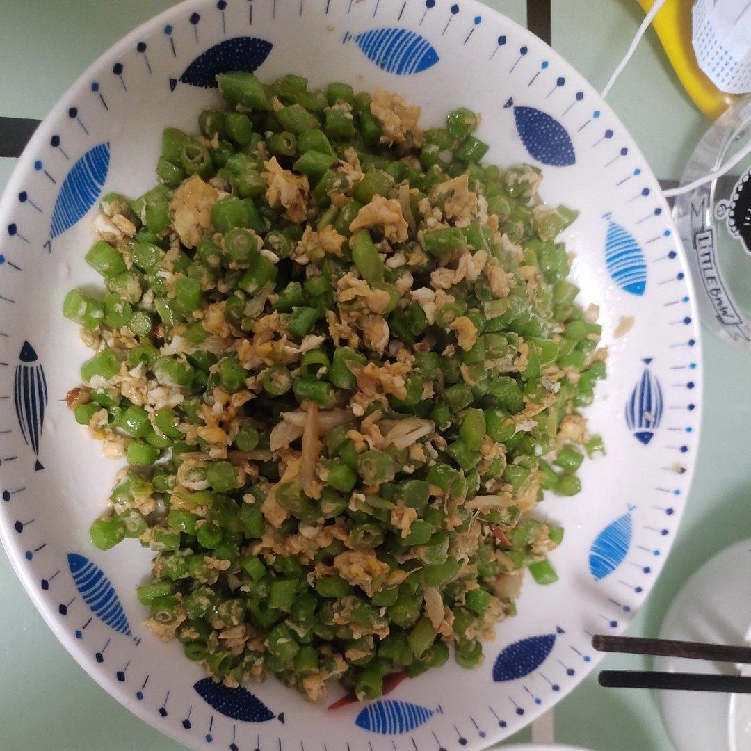 🔥无敌下饭❗️你们一定要试试豆角炒鸡蛋，好吃到哭😭