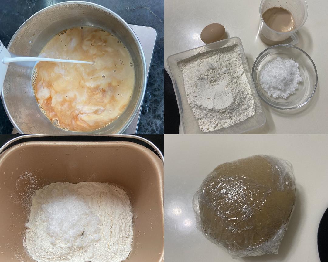 纯奶手撕吐司的做法 步骤1