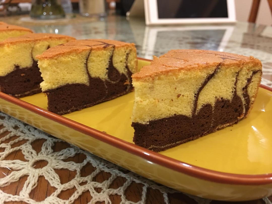 斑马纹酸奶蛋糕