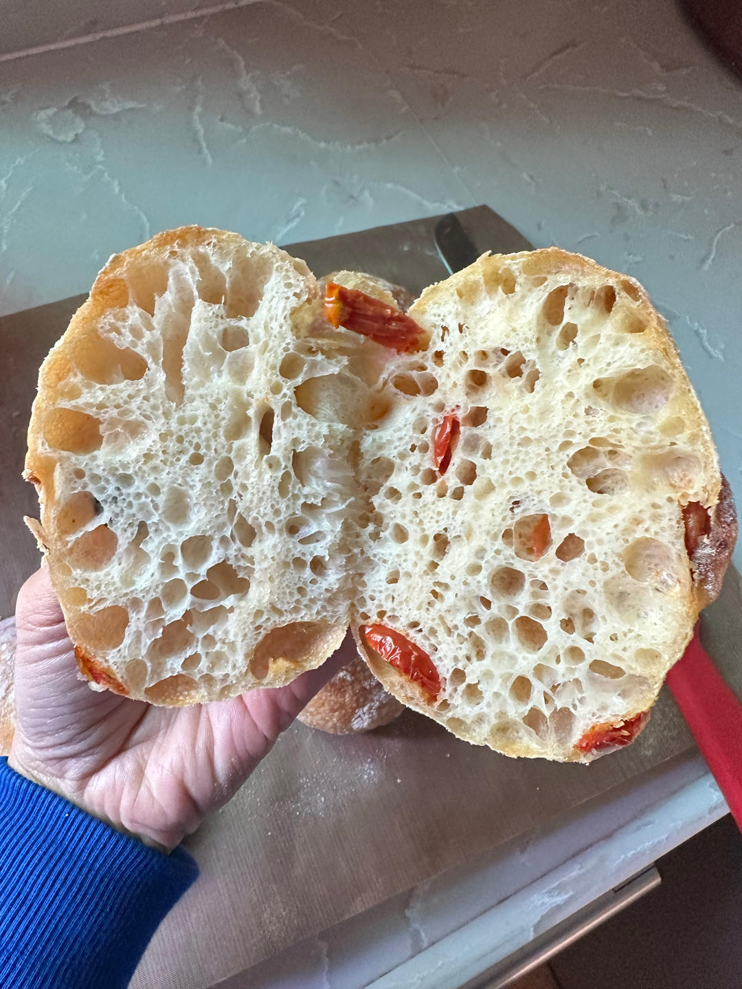 大孔奶酪恰巴塔