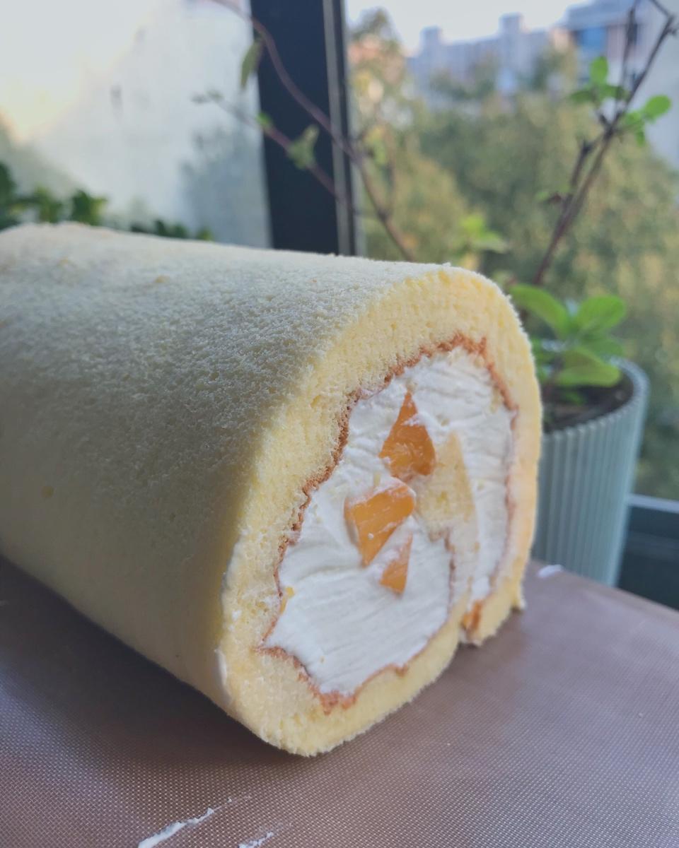 原味蛋糕卷