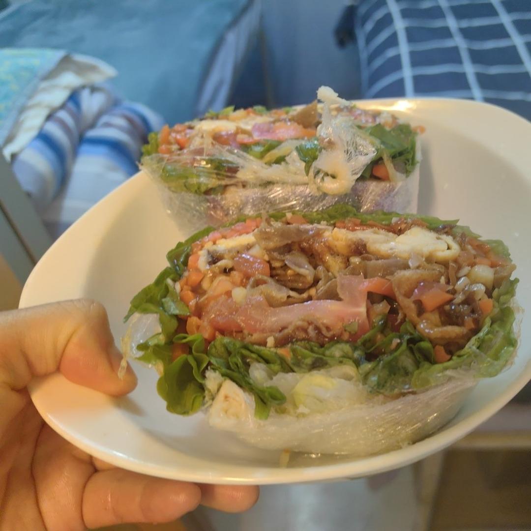 关晓彤三明治减脂！（内附保鲜膜包法！）