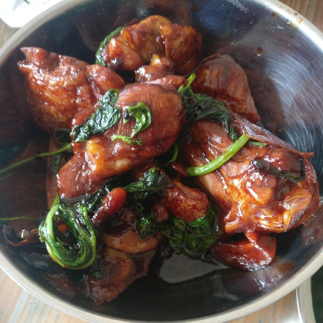 台式三杯鸡