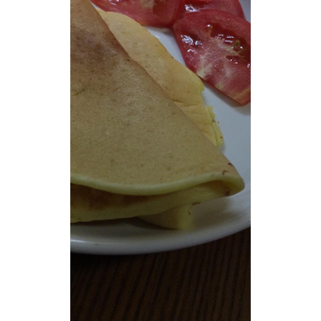 超级简单pancake【无黄油健康版】