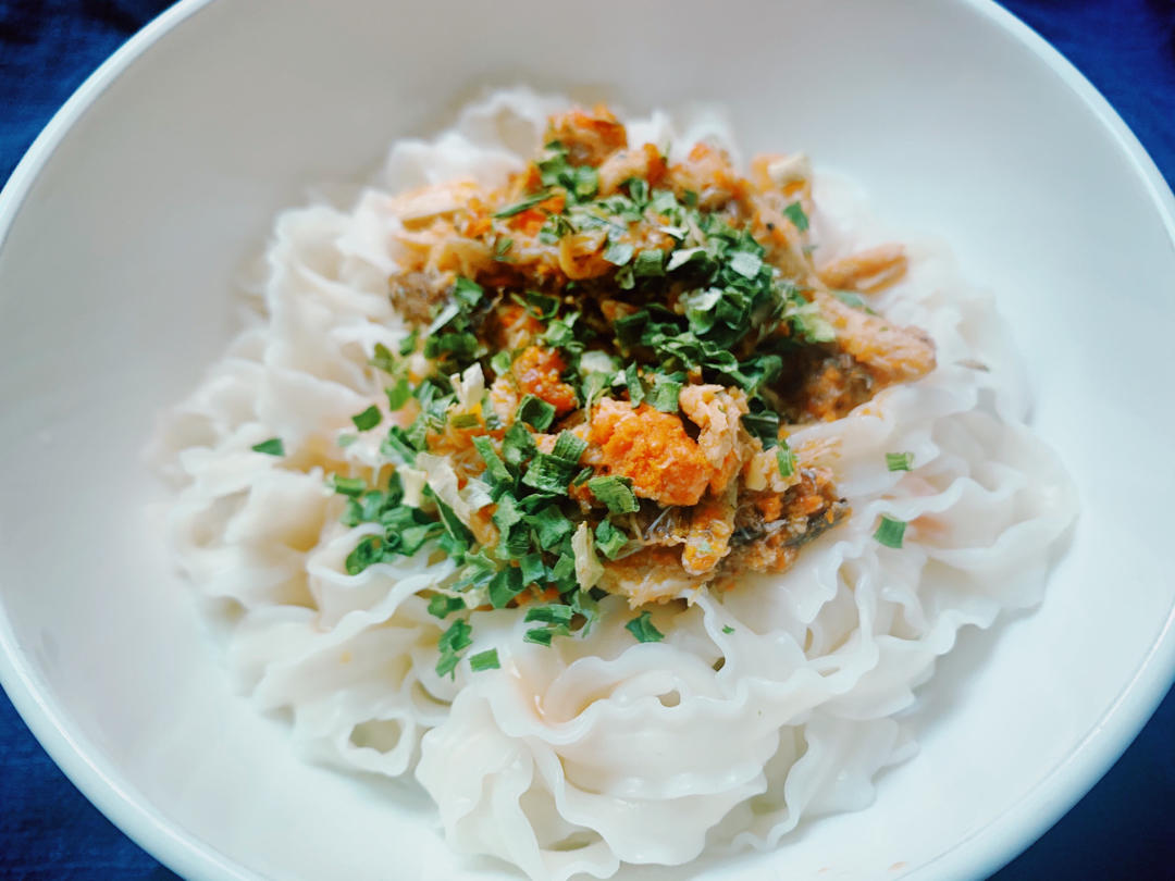 在家做又贵又红的蟹粉面