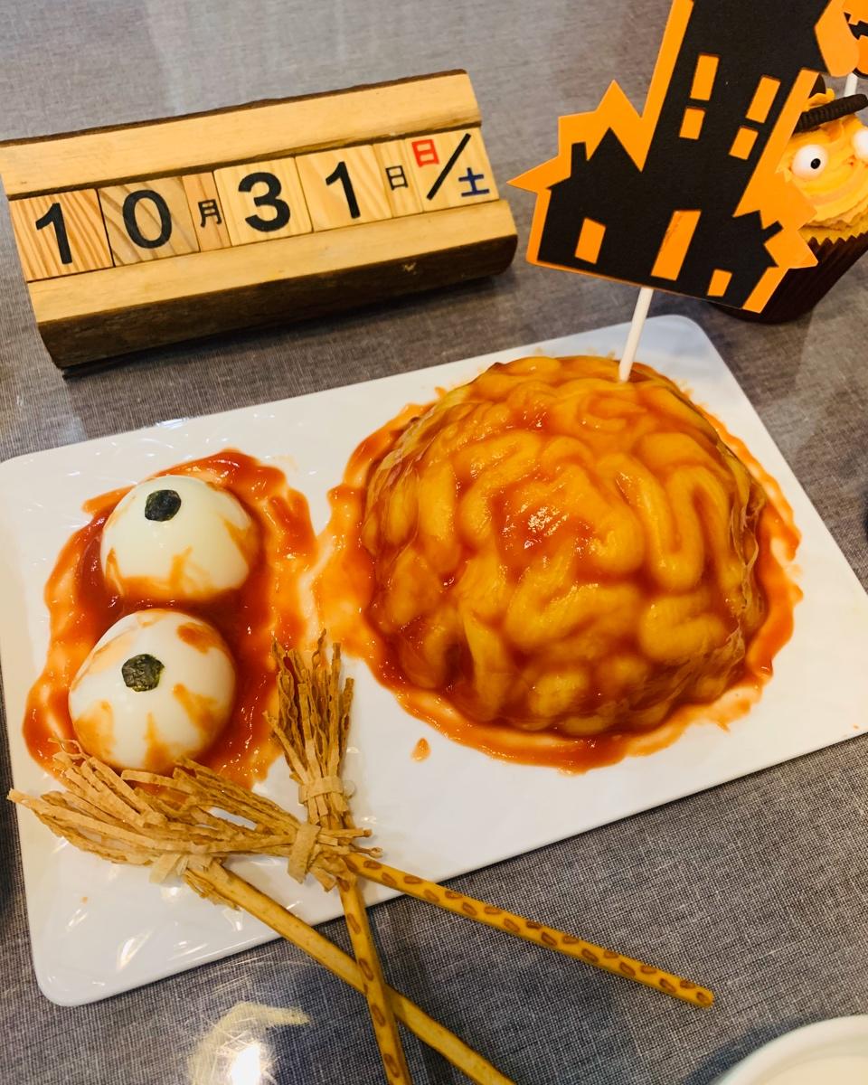 玩味万圣节早餐(胆小的吃货慎入）