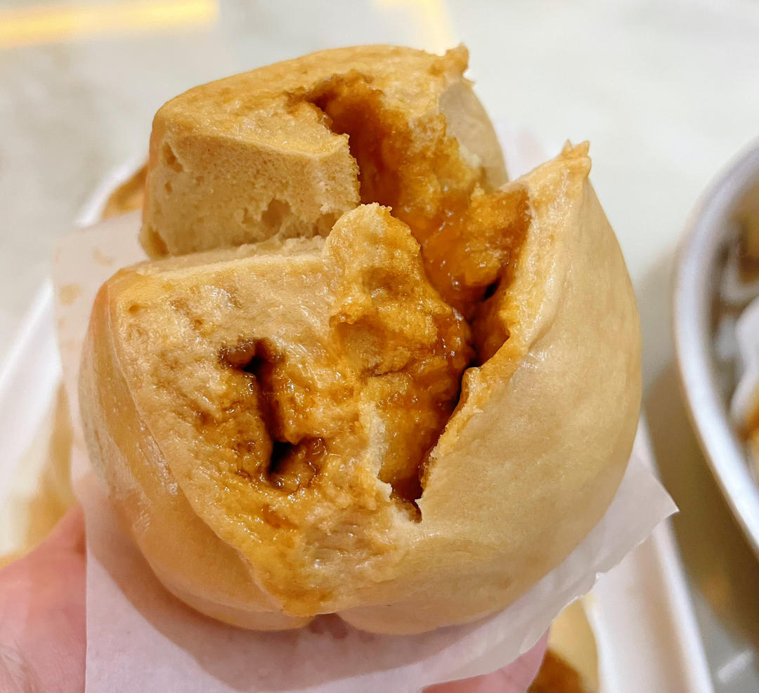 软乎开花红糖馒头