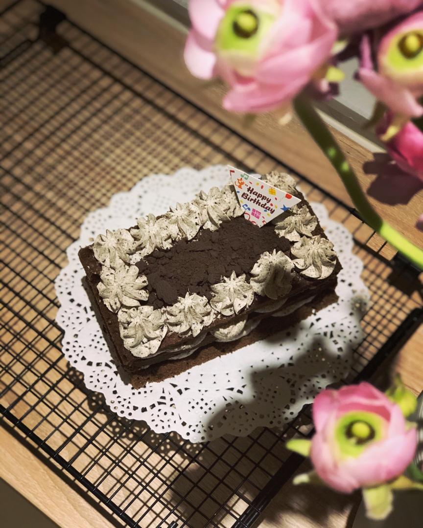 好吃到流泪的奥利奥咸奶油盒子蛋糕