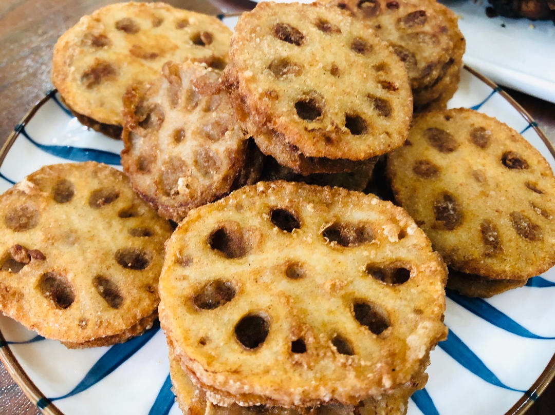 堂妈小厨——酥炸藕盒