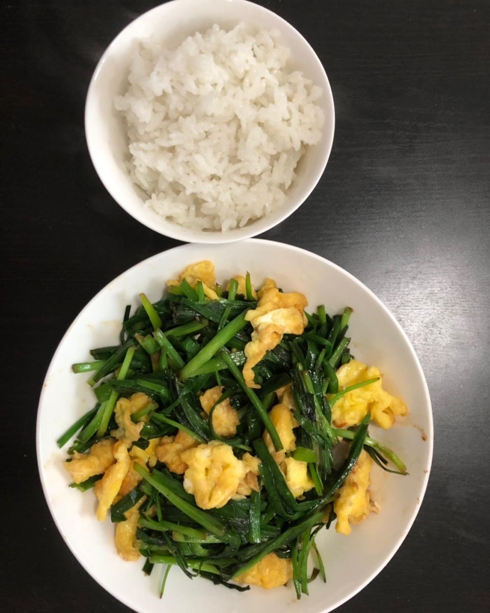 韭菜炒鸡蛋