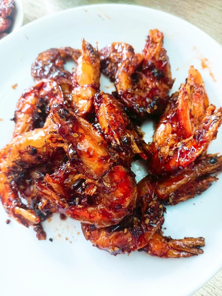 蜜汁脆皮糖醋虾