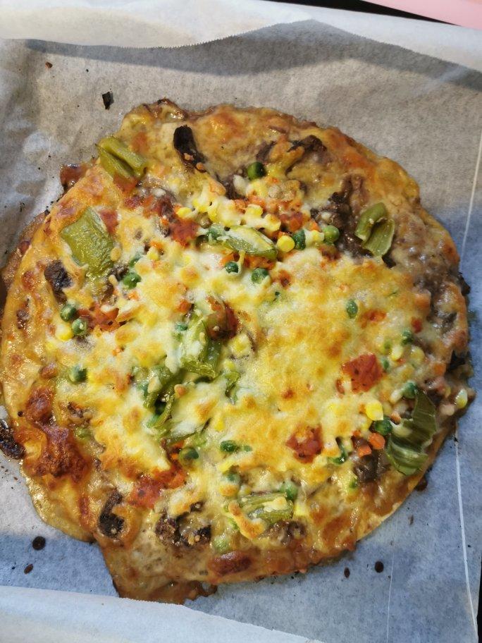 黑椒牛肉厚底披萨