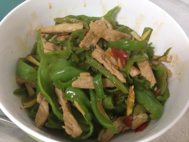 青椒肉丝