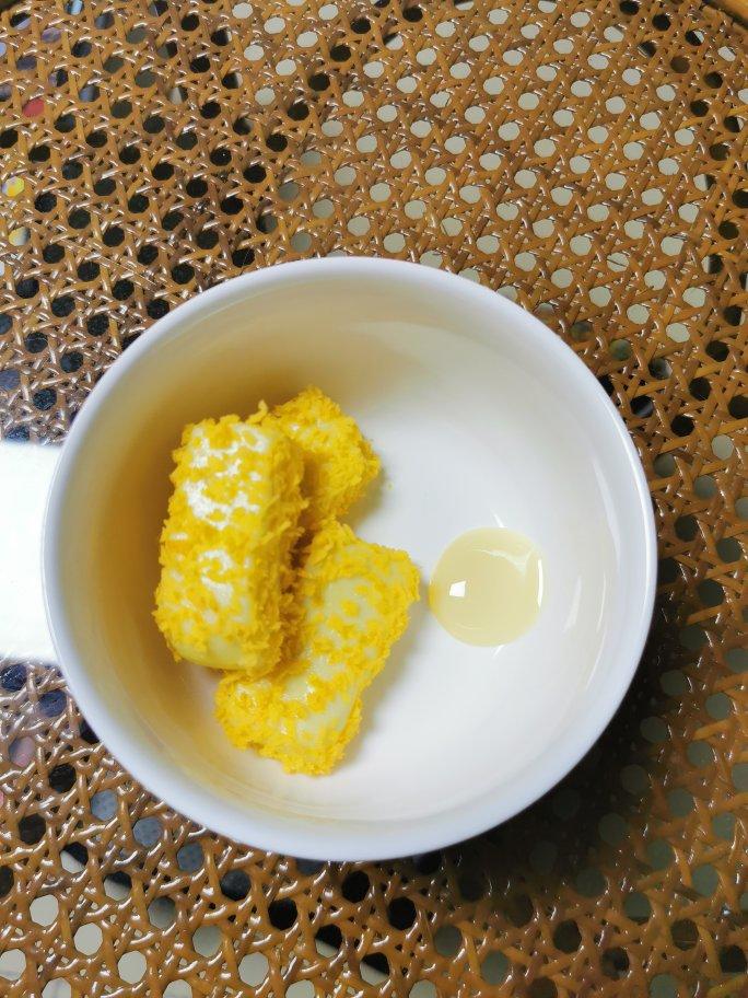空气炸锅版烤蒙古奶豆腐