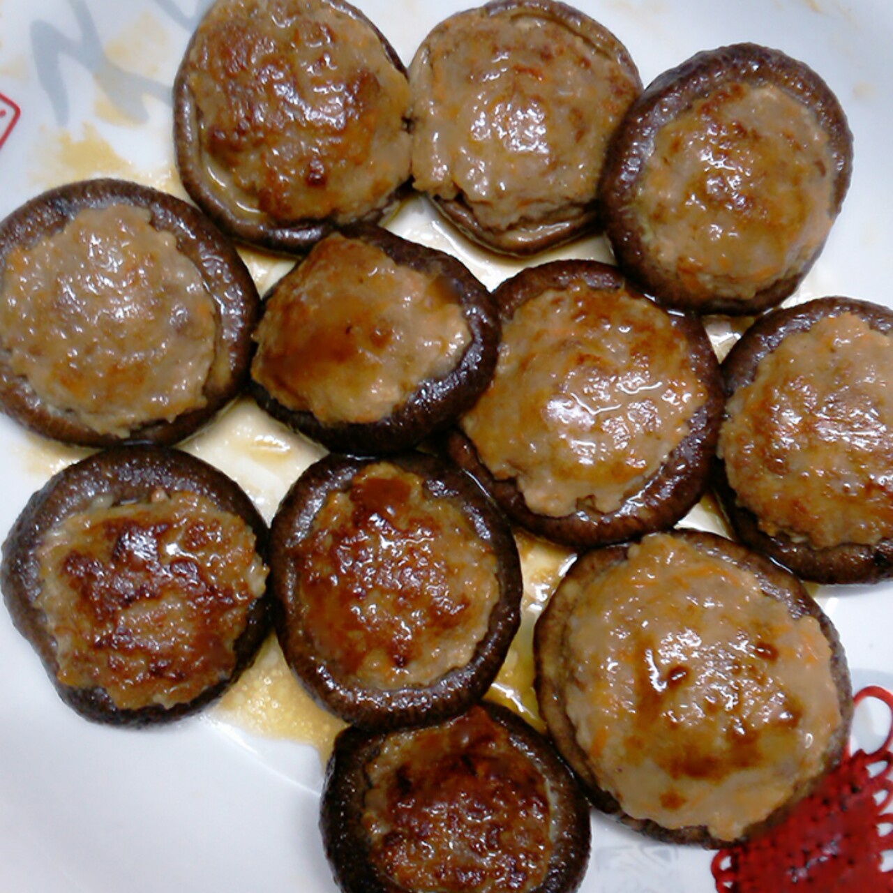 烤蘑菇