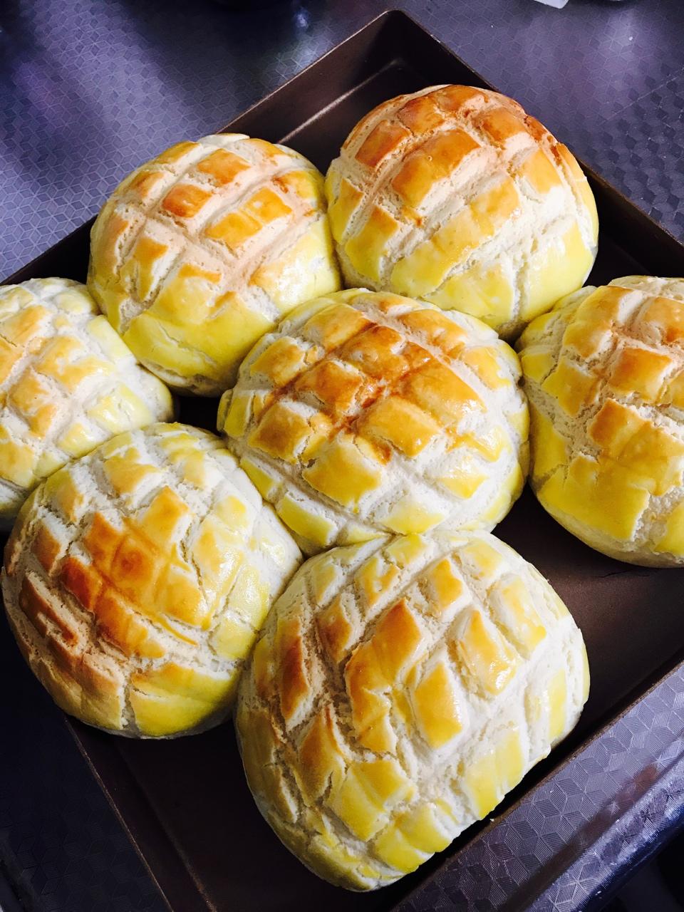 奶油菠萝包 Sweet Pineapple Bread