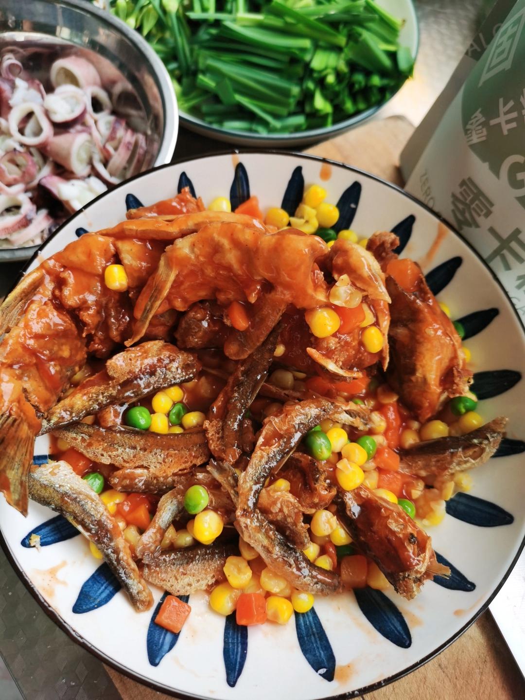 家庭快手版松鼠鲈鱼，酸中带甜甜中又能吃的出酸味