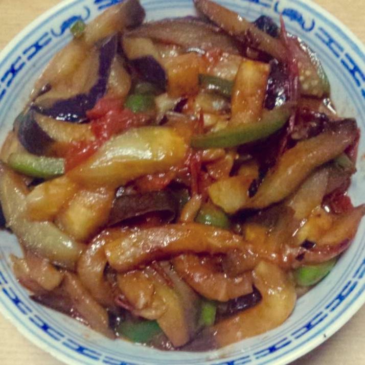 少油下饭美味炒茄丝