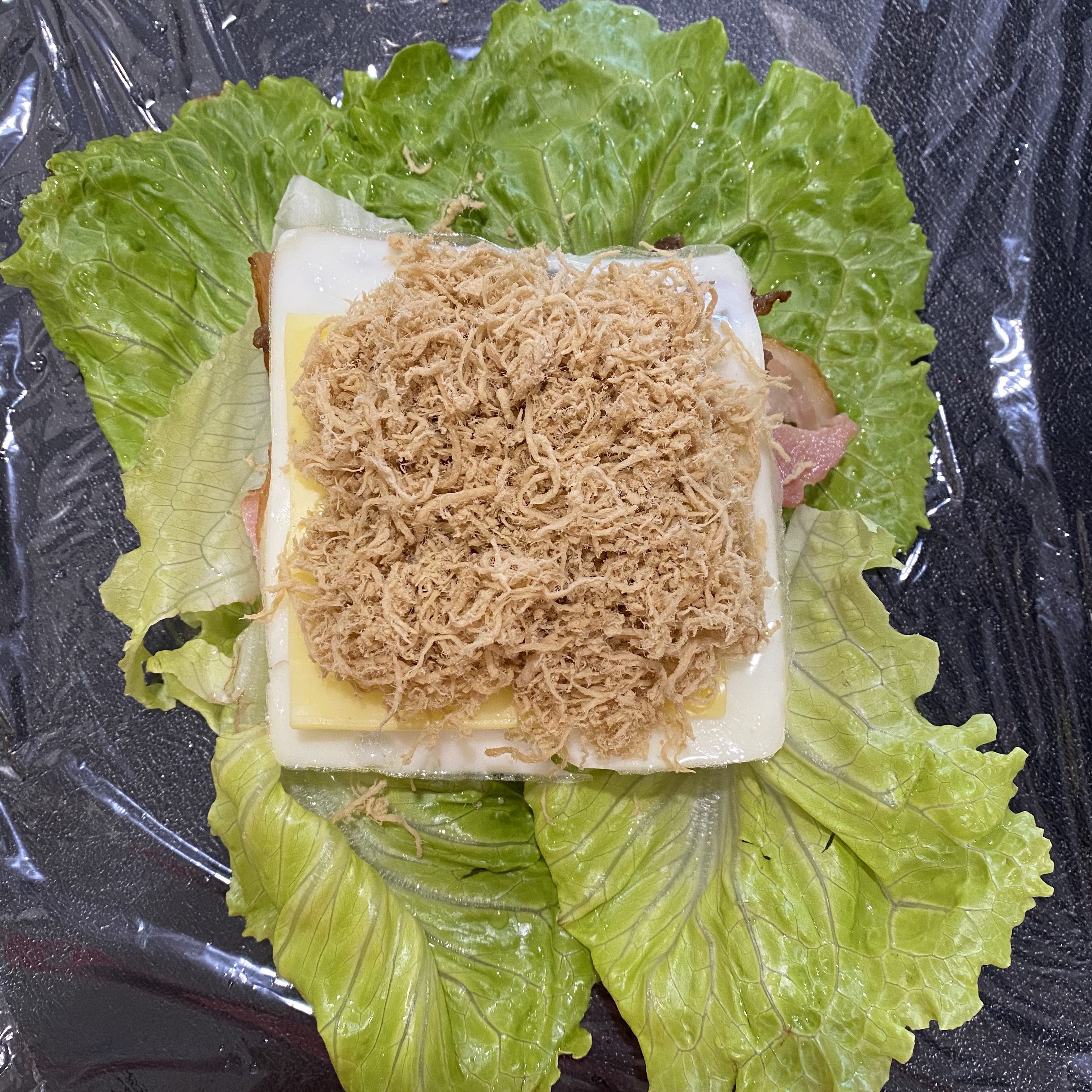 生酮版—生菜三明治   每天包不重样 连续吃一周也不腻的做法 步骤4