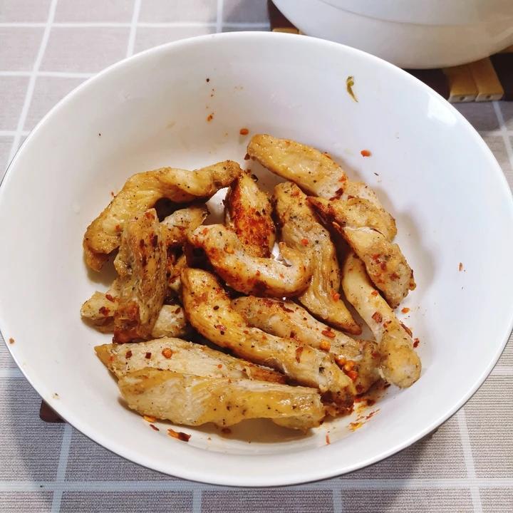 超快速空气炸锅无油减脂鸡胸肉