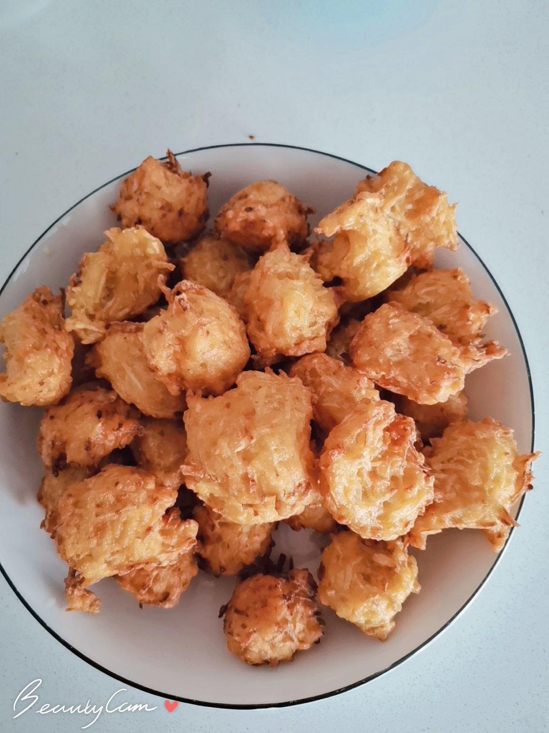 香炸萝卜丸子（外皮酥脆）