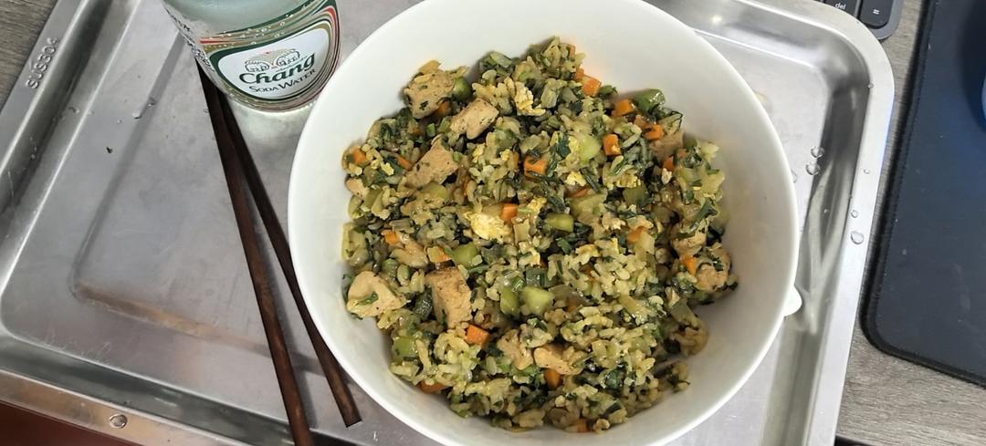 洋葱蛋炒饭