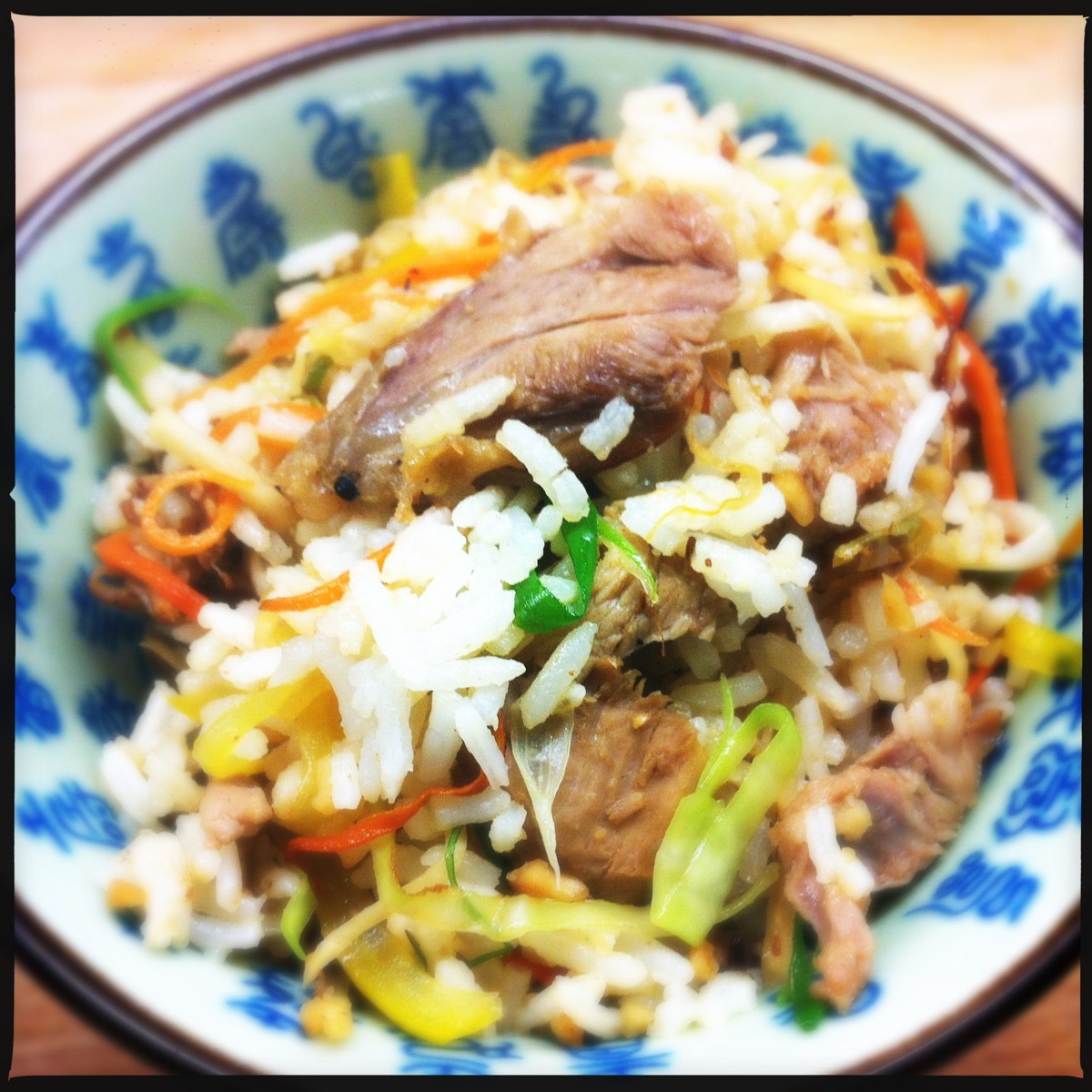 肉末炒米饭