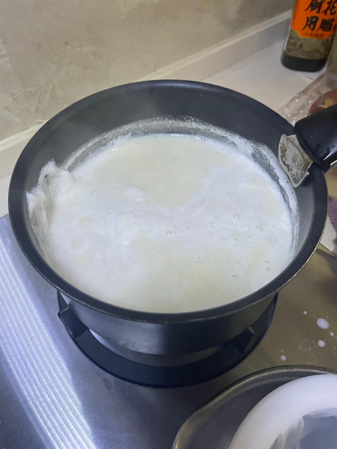 榨汁机版豆浆（很醇香的那种）