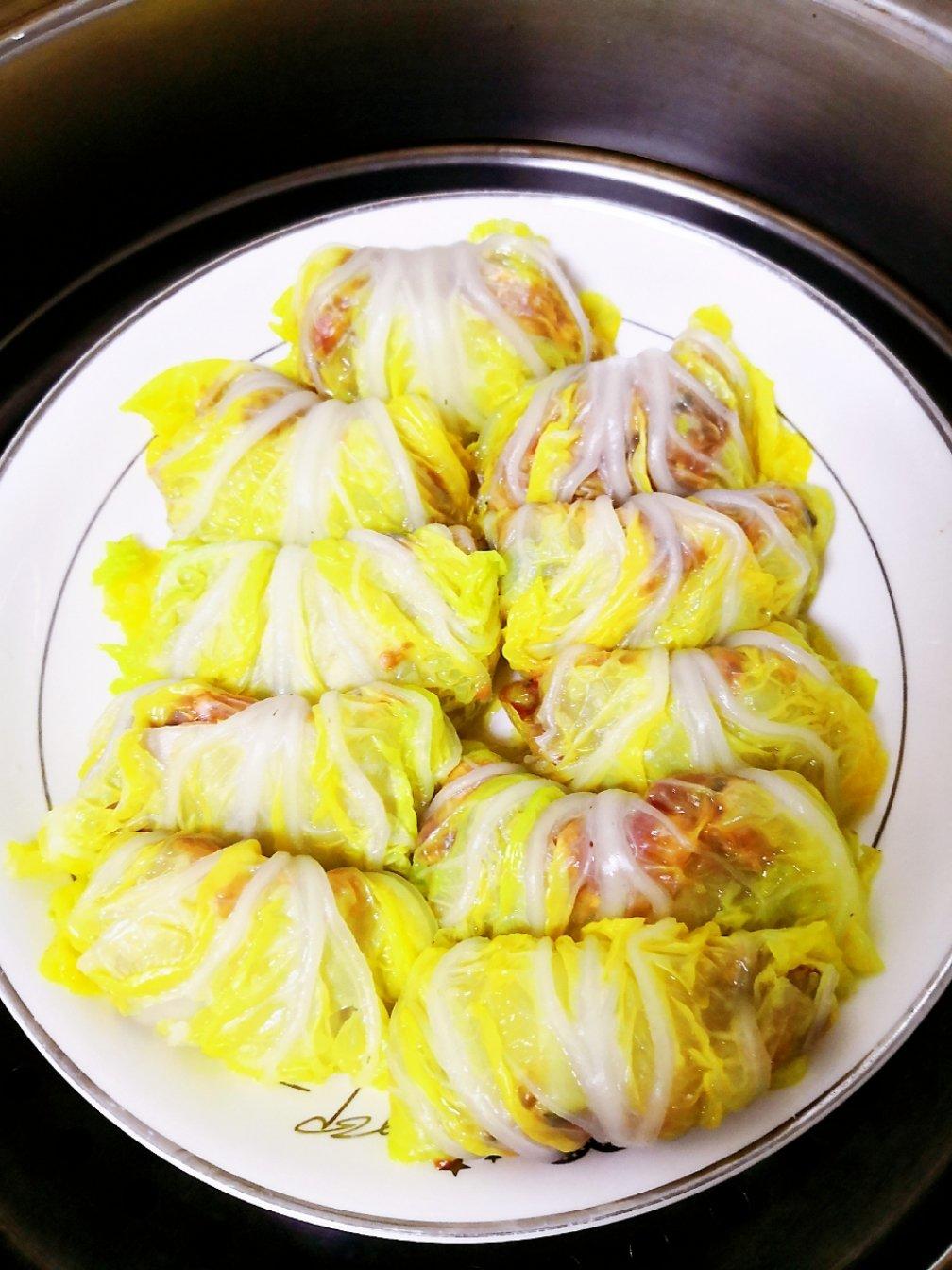 肉酿白菜卷