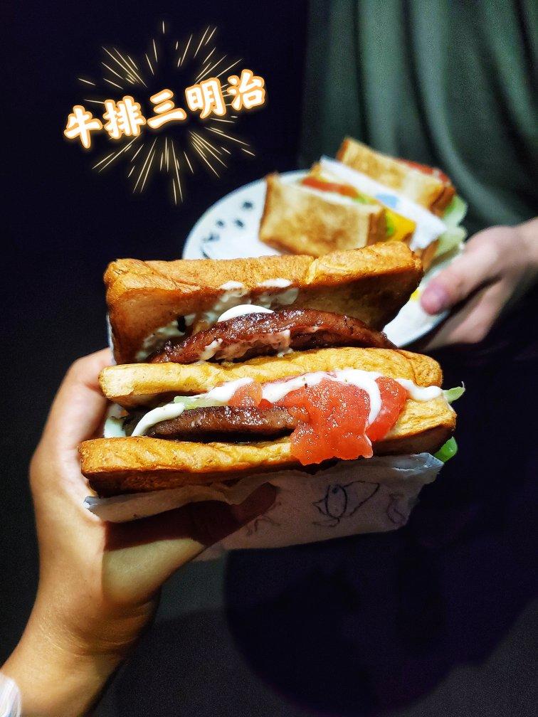 火腿芝士蛋三文治