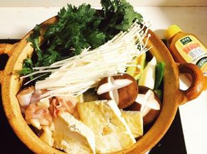 日式鸡肉火锅-太太乐鲜鸡汁的做法 步骤8
