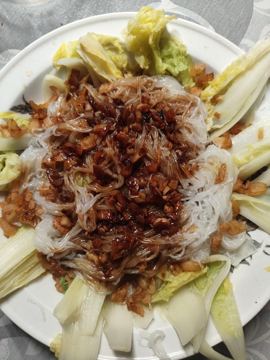 蒜蓉粉丝娃娃菜