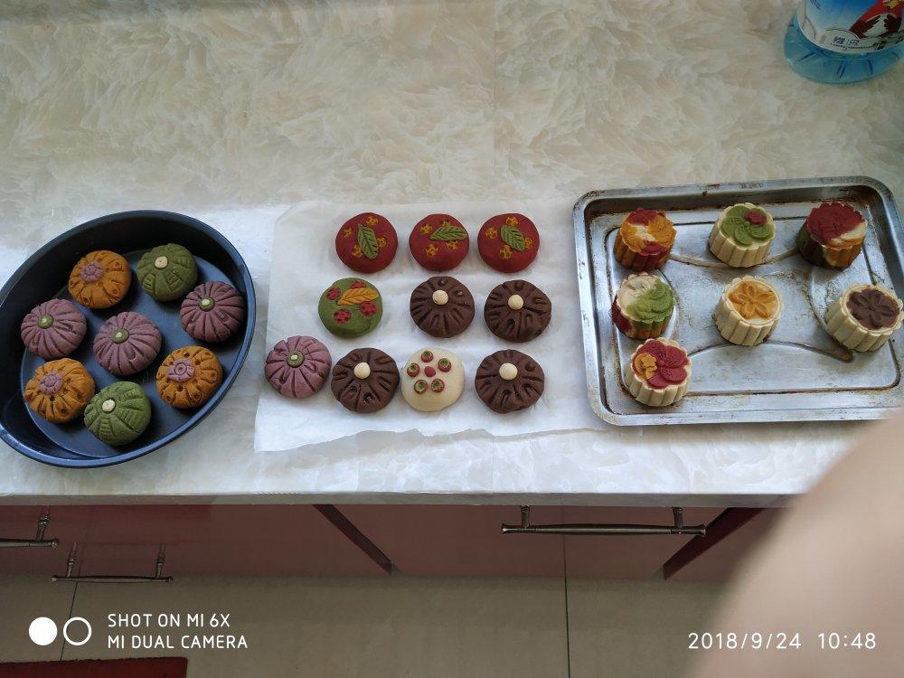 详细步骤手工桃山皮月饼