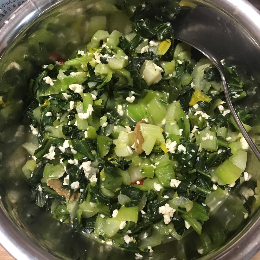 青菜豆腐