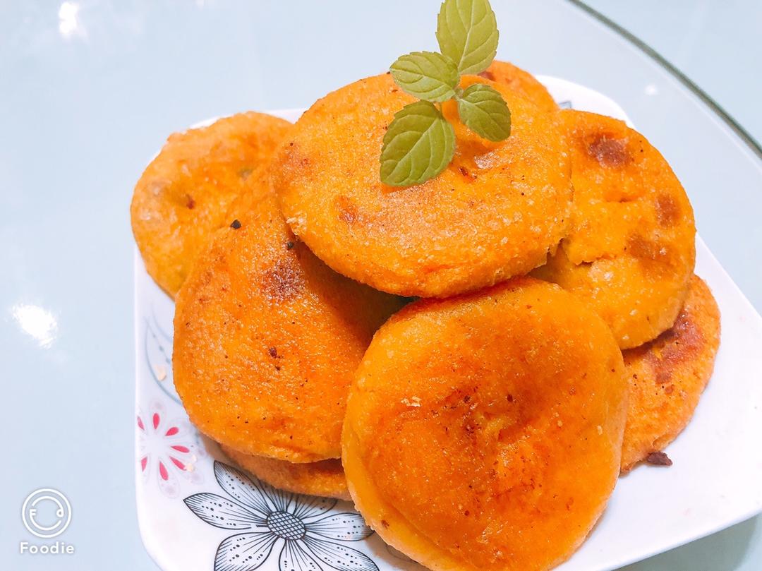 香煎南瓜饼