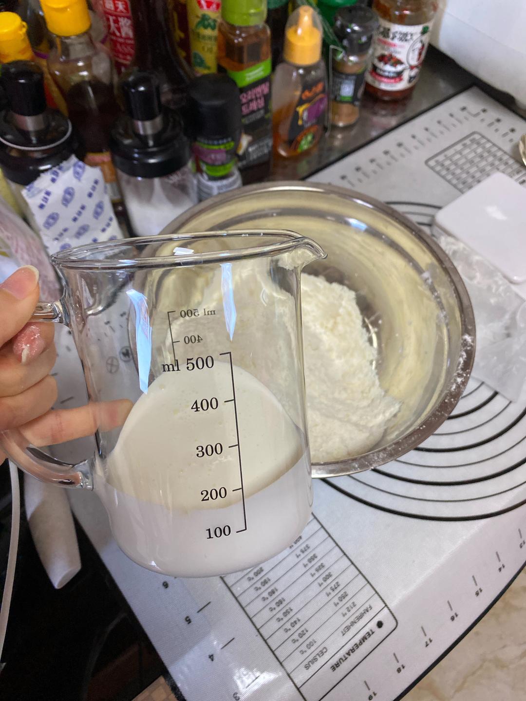 纯奶手撕吐司的做法 步骤1