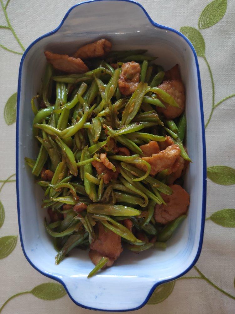 豆角丝炒肉