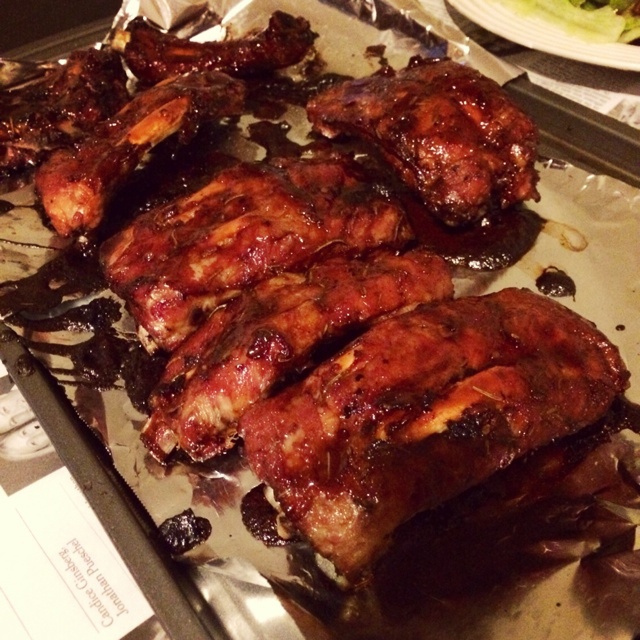 烤猪肋骨 BBQ Ribs