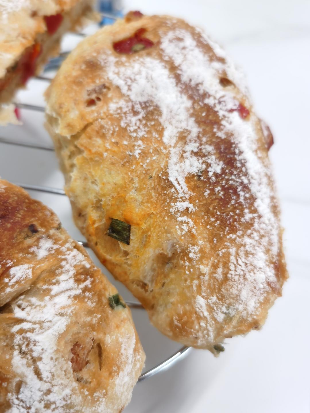 【ciabatta】家庭版恰巴塔，软乎乎的拖鞋面包
