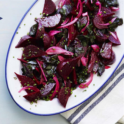 烤甜菜沙拉的做法